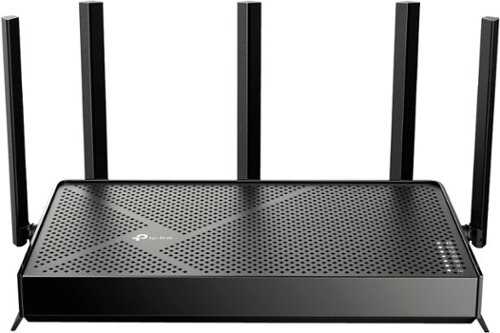 Rent to own TP-Link - Archer BE5000 Dual-Band Wi-Fi 7 Router - Black