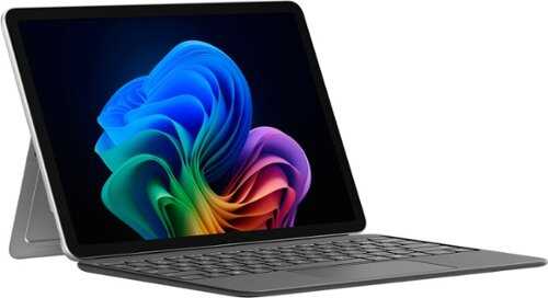 Rent to own Microsoft - Surface Pro - Copilot+ PC - 12" Touch-Screen - Snapdragon X Plus - 16GB Memory - 512GB SSD - Device Only (Latest Model) - Platinum