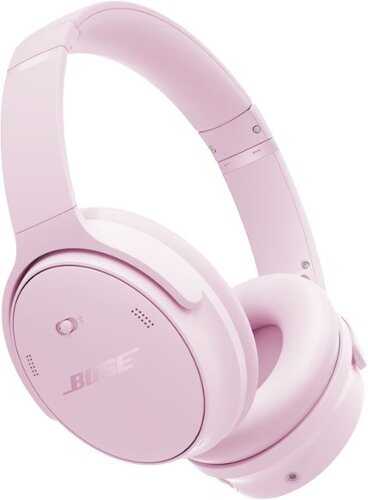 Rent to own Bose - QuietComfort Wireless Noise Cancelling Over-the-Ear Bluetooth Headphones - Petal Pink