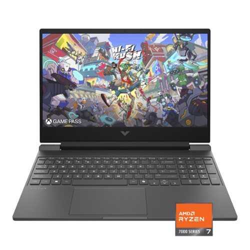 Rent to own HP - Victus 15.6" 144Hz Full HD Gaming Laptop - AMD Ryzen 7 7445HS - 16GB Memory - NVIDIA GeForce RTX 4050 - 512GB SSD - Mica Silver