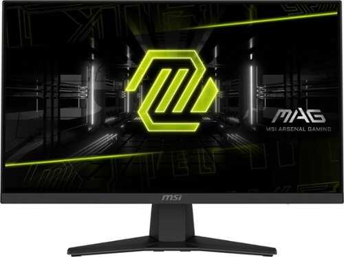Rent to own MSI - MAG 244F 24" Rapid IPS LCD FHD 200Hz 0.5ms Adaptive sync Gaming Monitor with HDR Ready(DisplayPort, HDMI) - Metallic Black