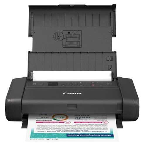Rent to own Canon - PIXMA TR160 Portable Wireless Inkjet Printer - Black