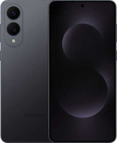 Rent to own Samsung - Galaxy S25 Edge 512GB (Unlocked) - Titanium Jet Black