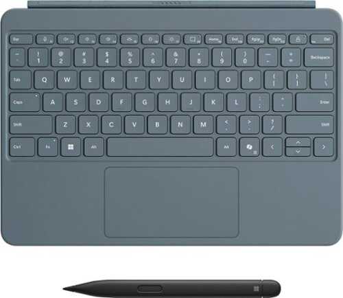 Rent to own Microsoft - Surface Pro 12" Keyboard for Pro 12" with Slim Pen - Ocean