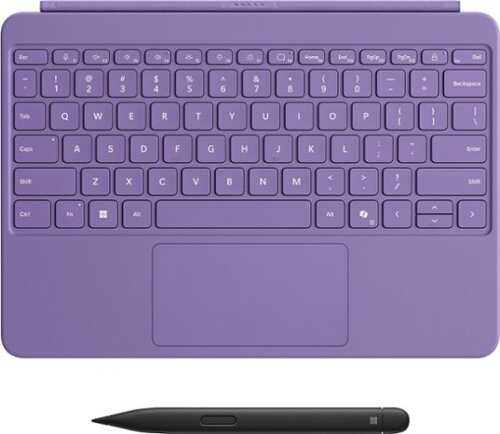 Rent to own Microsoft - Surface Pro 12" Keyboard for Pro 12" with Slim Pen - Violet