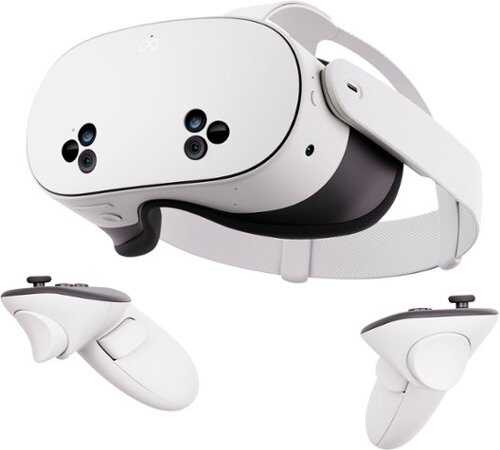 Rent to own Meta Quest 3S 256GB (Refurbished) — Dive into Mixed Reality — Level Up with Double the Storage — All-In-One Headset - White
