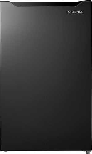 Rent to own Insignia™ - 4.4 Cu. Ft. Mini Fridge with Door Storage and ENERGY STAR Certification - Black