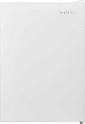 Rent to own Insignia™ - 2.7 Cu. Ft. Mini Fridge with Door Storage and ENERGY STAR Certification - White
