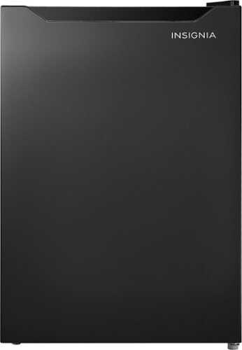 Rent to own Insignia™ - 2.7 Cu. Ft. Mini Fridge with Door Storage and ENERGY STAR Certification - Black