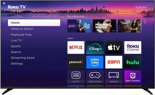 Rent to own Roku - 75" Class Pro Series 4K QLED Mini-LED Smart RokuTV (2025)
