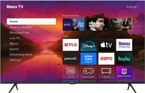 Rent to own Roku - 65" Class Plus Series 4K QLED Mini-LED Smart RokuTV (2025)