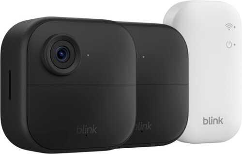 Rent to own Blink Outdoor 4 – Wireless smart security camera, two-year battery life, 1080p HD. Sync Module Core included – 2 Cameras - Black
