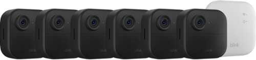 Rent to own Blink Outdoor 4 XR — Wireless security camera with extended range, up to 400 feet. Sync Module XR included — 6 Cameras - Black