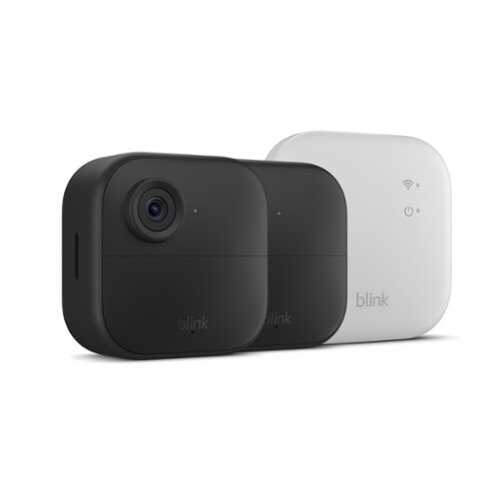 Rent to own Blink Outdoor 4 XR — Wireless security camera with extended range, up to 400 feet. Sync Module XR included — 2 Cameras - Black