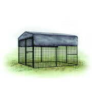 Rent to own OverEZ Chicken Coops Tarp for Regular 8 ft. Chicken Run (7'W x 8'L x 4'H)