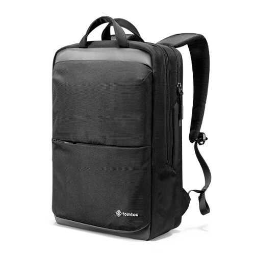 Rent to own tomtoc - Navigator-T71 Laptop Backpack for 15.6-16 inch Laptop, 24L Computer Backpack Daypack for Work, Commute, Business - Black