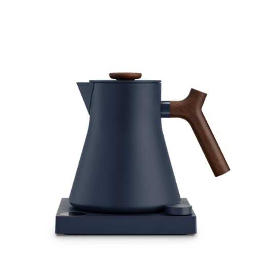Rent to own Fellow - Corvo EKG Pro Electric Kettle - Stone Blue and Walnut