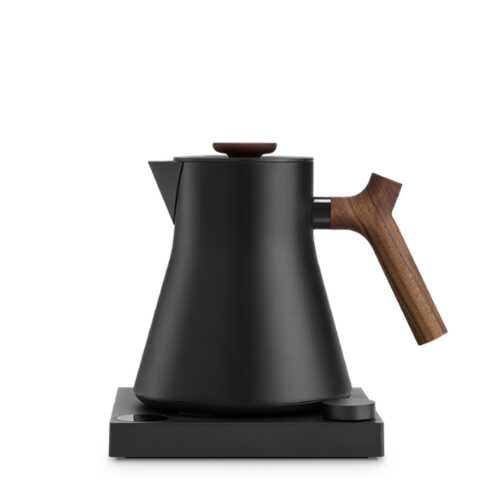 Rent to own Fellow - Corvo EKG Pro Electric Kettle - Matte Black and Walnut