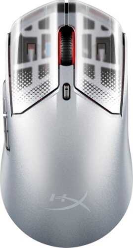 Rent to own HyperX - Pulsefire Haste 2 S Lightweight Wireless Optical Gaming Mouse with RGB Lighting - Wireless - Silver