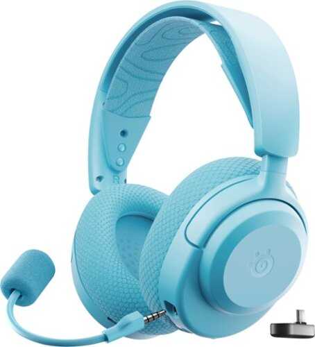 Rent to own SteelSeries - Arctis Nova 3 Wireless Gaming Headset for PlayStation, PC, Mobile, Handhelds, and Switch - Aqua
