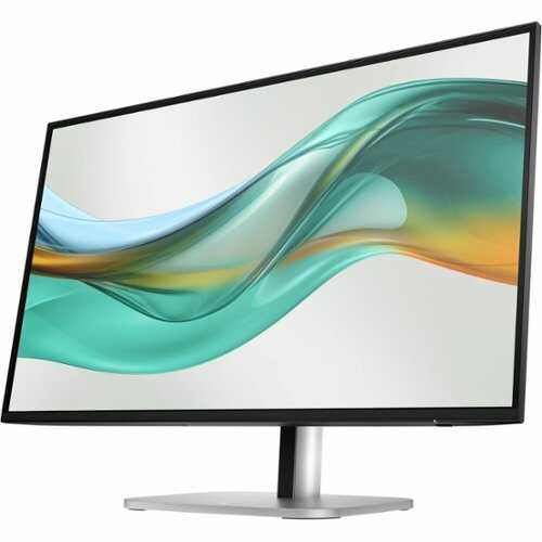 Rent to own HP - 27" IPS LED 100Hz Monitor (USB, HDMI) - Jet Black, Black, Silver