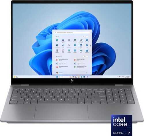 Rent to own HP - OmniBook X 16" 2K OLED Touch-Screen Laptop - Intel Core Ultra 7 - 32GB DDR5 Memory - NVIDIA GeForce RTX 4050 - 2TB SSD - Meteor Silver