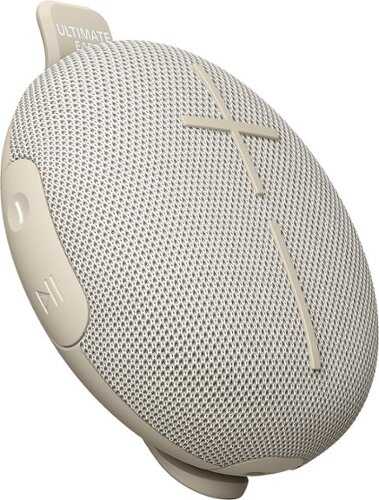 Rent to own Ultimate Ears - MINIROLL Ultra-Portable Waterproof Bluetooth Speaker with 131 ft Range - Sand Beige