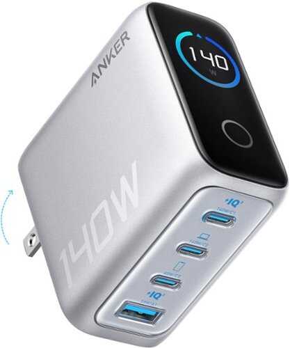 Rent to own Anker Laptop Charger (140W, 4-Port, PD 3.1) - Silver