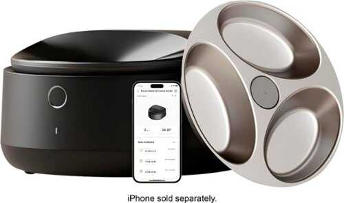 Rent to own PETLIBRO - Polar Smart Wet Food Feeder with Stainless Steel Bowl - Black