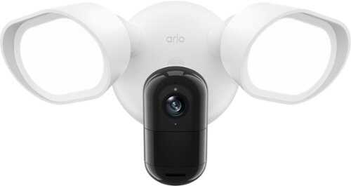 Rent to own Arlo - Wired Floodlight Camera - FLW2001 - White