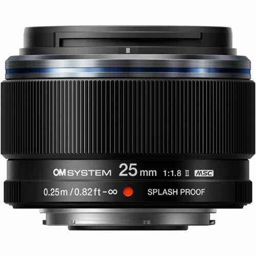 Rent to own Olympus - M.ZUIKO DIGITAL 25 mm f/1.8-22 Wide Angle Aspherical Fixed Lens Micro Four Thirds Mount - Black