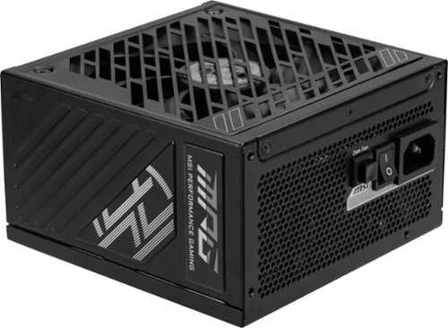 Rent to own MSI - MPG A1000GS PCIE5 1000W ATX 3.1 & PCIe 5.1 Ready Full Modular  80 Plus Gold Gaming Power Supply - Black