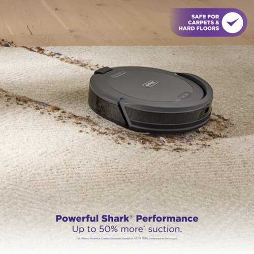 Rent to own Shark - Navigator Robot Vacuum with SmartPath Navigation and Self-Cleaning Brushroll - Steel Grey