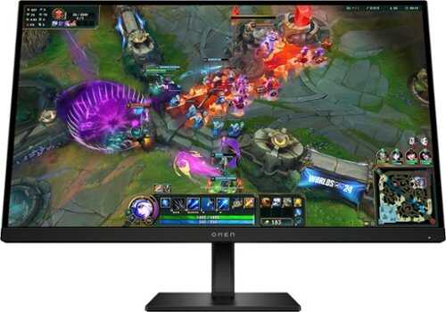 Rent to own HP OMEN - 27" IPS QHD 280Hz FreeSync Premium and G-SYNC Compatible Gaming Monitor with Adjustable Height (DisplayPort, HDMI) - Black