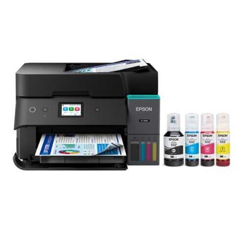 Rent to own Epson - EcoTank ET-4950 Wireless All-in-One Color Supertank Inkjet Printer - Black