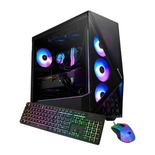 Rent to own iBUYPOWER -Slate 9 Black Gaming Desktop PC -Intel Core i7 14700KF, NVIDIA GeForce RTX 5070Ti 16GB, 32GB DDR5 RGB,1TB SSD - Black