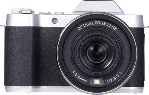 Rent to own Vivitar - 4K Hybrid Optical Zoom Camera - Silver/Black