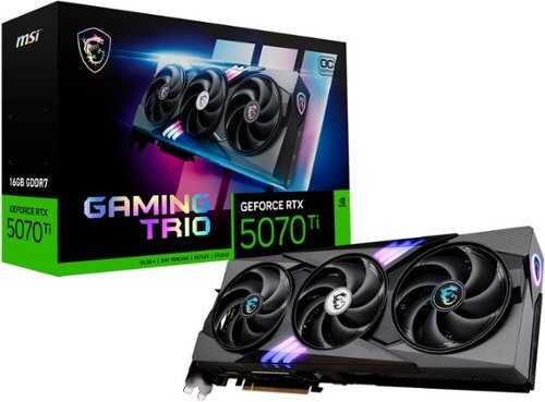 Rent to own MSI - NVIDIA GeForce RTX 5070 Ti 16G GAMING TRIO OC 16GB GDDR7 PCI Express Gen 5 Graphics Card - Black