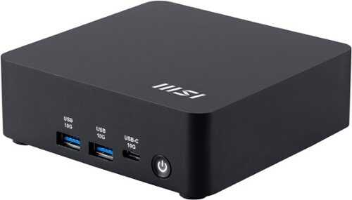 Rent to own MSI - Cubi NUC AI 1UMG Mini Desktop - Intel Core Ultra 5-125H - 16GB Memory - Intel Arc Graphics - 1TB SSD - Black