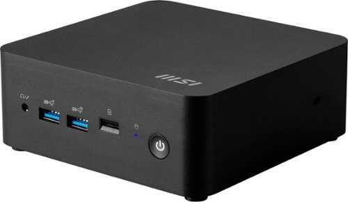 Rent to own MSI - Cubi NUC 1MG Mini Desktop - Intel Core 5-120U - 16GB Memory - Intel Graphics - 500GB SSD - Black