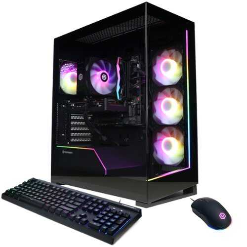 Rent to own CyberPowerPC - Gamer Xtreme Gaming Desktop - Intel Core i5-14400F - 16GB Memory - NVIDIA GeForce RTX 5060 Ti 8GB - 2TB PCIe 4.0 SSD - Black