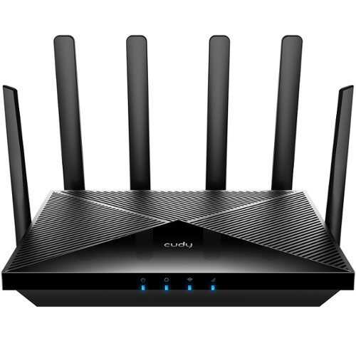 Rent to own Cudy - 5G SA/NSA AX3000 Wi-Fi 6 CPE Router, Dual SIM 5G Router, 4 x 4 MIMO, Detachable Antennas, Band Lock, VPN - black