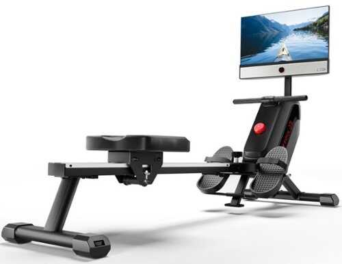 Rent to own YESOUL ROWER R1 PLUS w/ 21.5" HD screen. Multimedia casting, immersive audio, 6W speakers, track real-time data, Black - Black