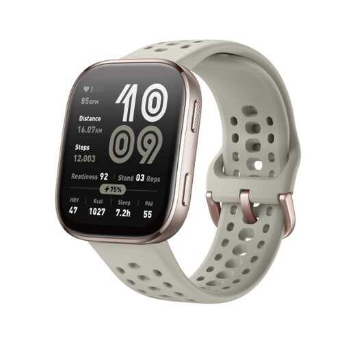 Rent to own Amazfit - Bip 6 Smartwatch 50.03mm Silicone - Stone