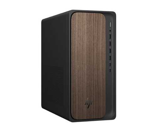 Rent to own HP OmniDesk Desktop AI PC M03-0060 Intel Core Ultra 7 265 32GB RAM 2TB SSD Win 11 Home Dark Wood - Dark Wood