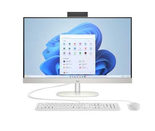Rent to own HP 23.8 inch All-in-One Desktop PC 24-cr0410 AMD Athlon Silver 7120U 8GB RAM 256GB SSD Win 11 Home  Shell white - Shell White