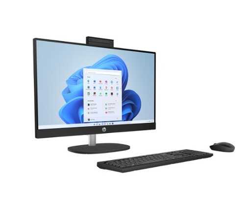 Rent to own HP 23.8 inch Touch All-in-One Desktop PC 24-cr0140 AMD Ryzen 5 7520U 16GB RAM 1TB SSD Win 11 Home Jet black - Jet black
