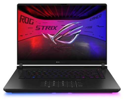 Rent to own ASUS - ROG Strix SCAR 16 16" 2.5K 240Hz Gaming Laptop - Intel Core Ultra 9 HX - 32GB RAM - NVIDIA GeForce RTX 5090 - 2TB SSD - Off Black