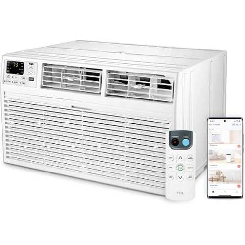 Rent to own TCL 8,000 BTU Smart Through-the-Wall Air Conditioner with Heat - White