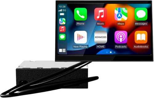 Rent to own JVC - 8” Wireless Android Auto & Apple CarPlay DM Receiver with OEM Integration and iDatalink Maestro Required - Black